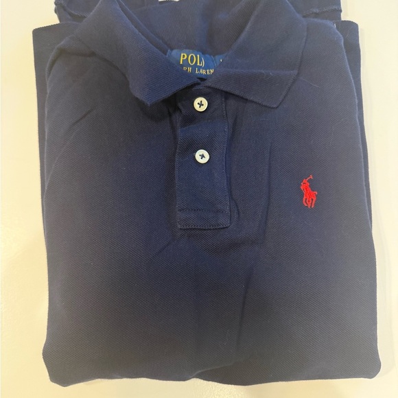 Bundle of 4 Youth Large Polo Shirts. Nautica, Ralph Lauren, UA & Cat & Jack - Picture 8 of 10